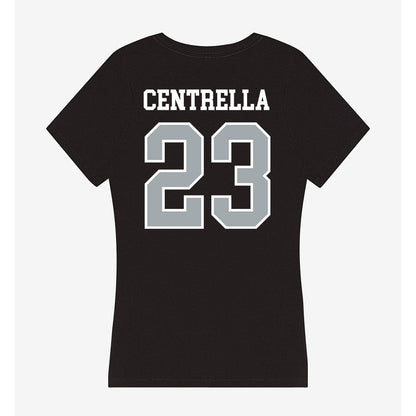 Providence - NCAA Men's Ice Hockey : Andrew Centrella - Women's V-Neck T-Shirt-1