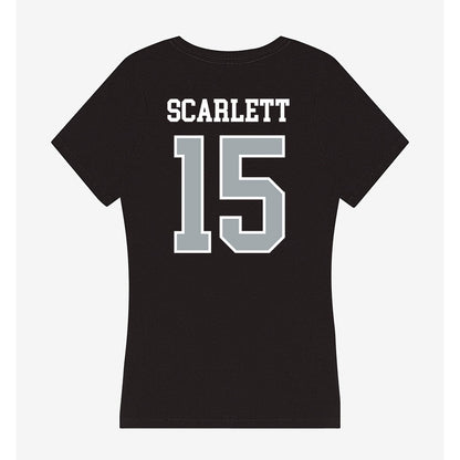 Providence - NCAA Women's Basketball : MacKayla Scarlett - Women's V-Neck T-Shirt-1