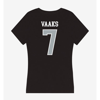 Providence - NCAA Men's Basketball : Stefan Vaaks - Women's V-Neck T-Shirt-1