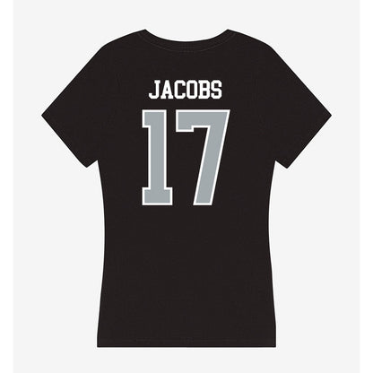 Providence - NCAA Women's Soccer : Olivia Jacobs - Women's V-Neck T-Shirt-1