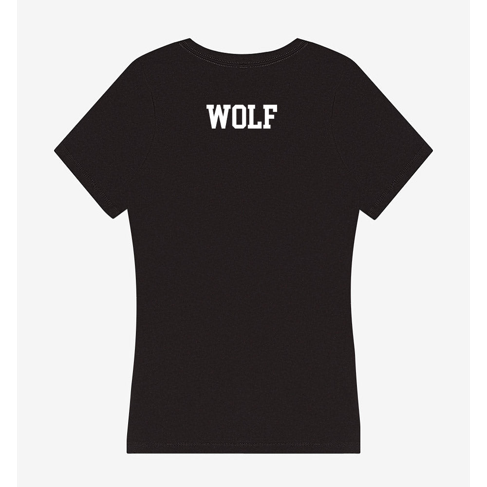 Providence - NCAA Men's Swimming & Diving : Colin Wolf - Women's V-Neck T-Shirt-1