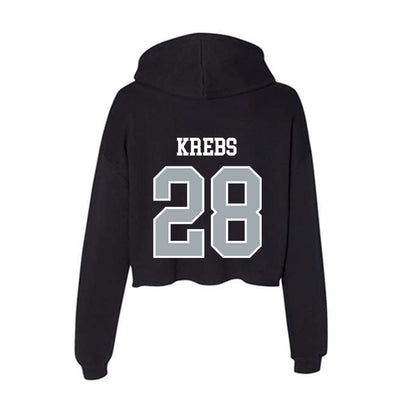 Providence - NCAA Women's Field Hockey : Caroline Krebs - Women's Crop Fleece Hoodie-1