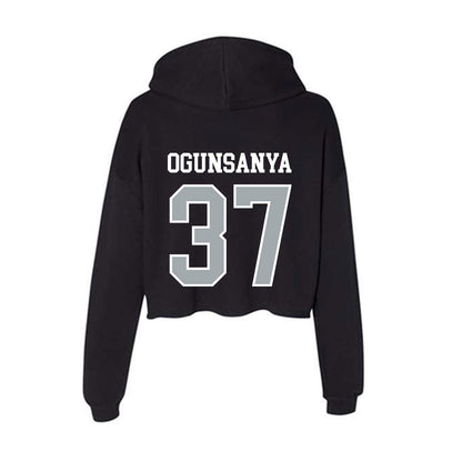 Providence - NCAA Men's Soccer : Khayr Ogunsanya - Women's Crop Fleece Hoodie-1