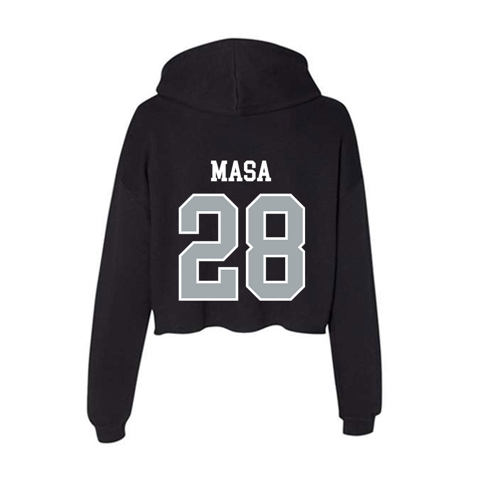 Providence - NCAA Men's Ice Hockey : Martin Masa - Women's Crop Fleece Hoodie-1
