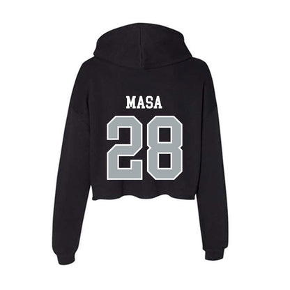 Providence - NCAA Men's Ice Hockey : Martin Masa - Women's Crop Fleece Hoodie-1