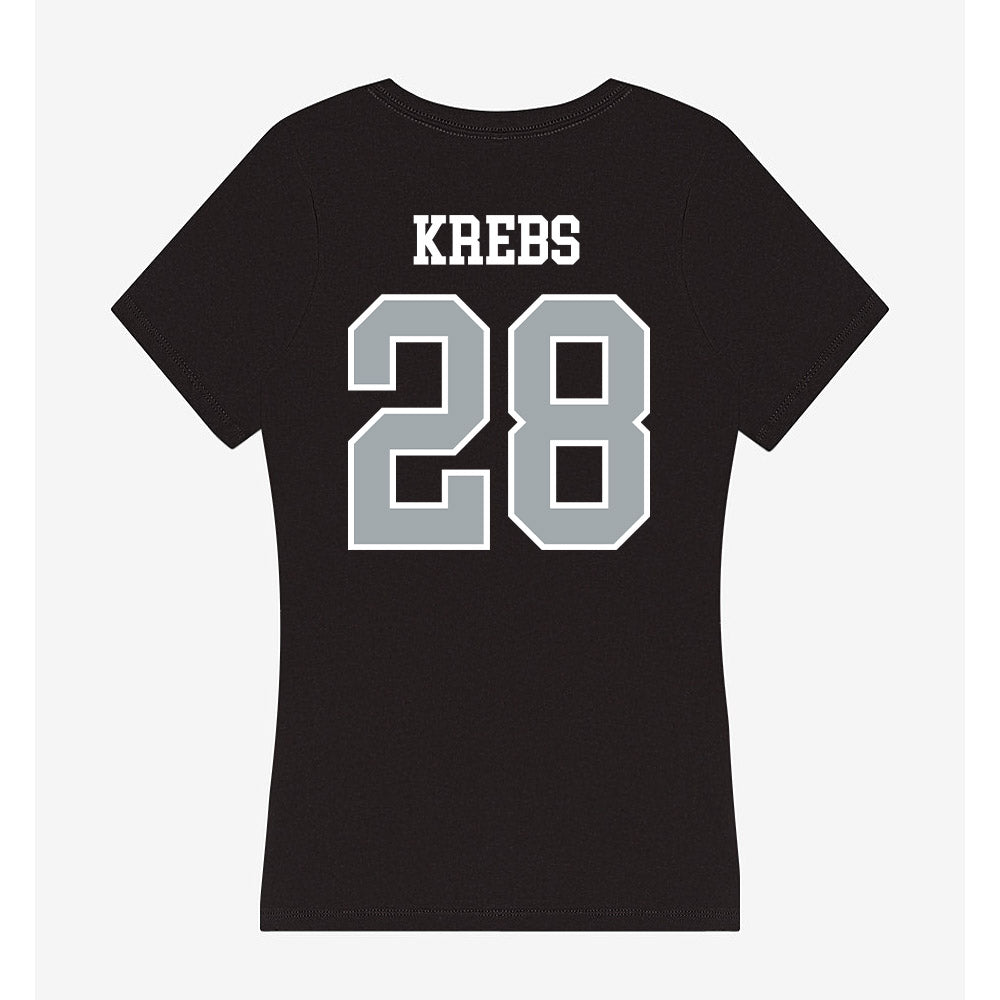 Providence - NCAA Women's Field Hockey : Caroline Krebs - Women's V-Neck T-Shirt-1