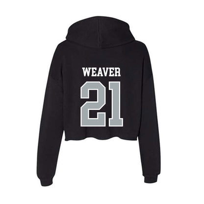 Providence - NCAA Softball : Becca Weaver - Women's Crop Fleece Hoodie-1