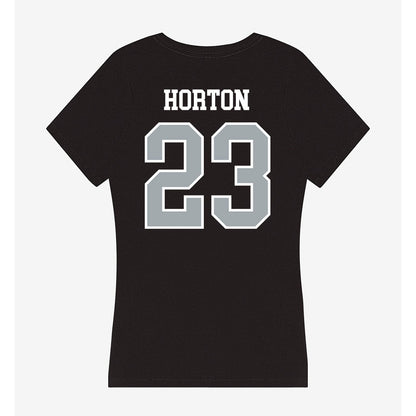 Providence - NCAA Men's Lacrosse : Vincent Horton - Women's V-Neck T-Shirt-1