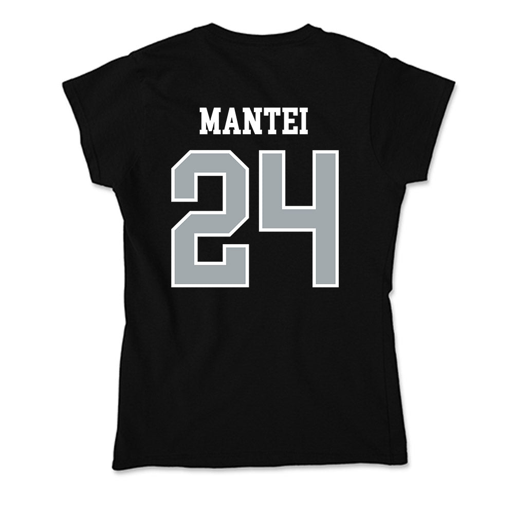 Providence - NCAA Men's Ice Hockey : Quinn Mantei - Soft Style Women’s T-Shirt-1