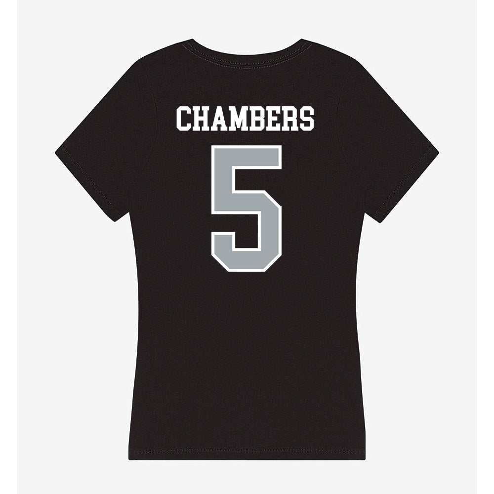 Providence - NCAA Men's Lacrosse : Rhett Chambers - Women's V-Neck T-Shirt-1
