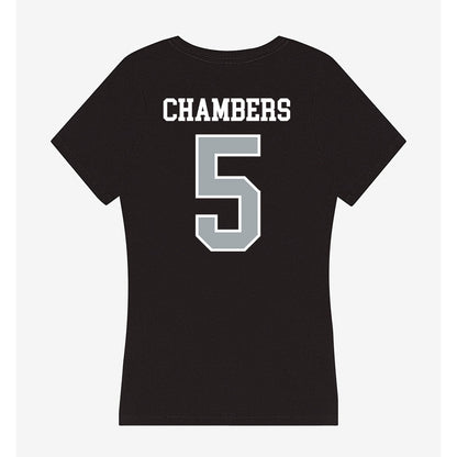 Providence - NCAA Men's Lacrosse : Rhett Chambers - Women's V-Neck T-Shirt-1