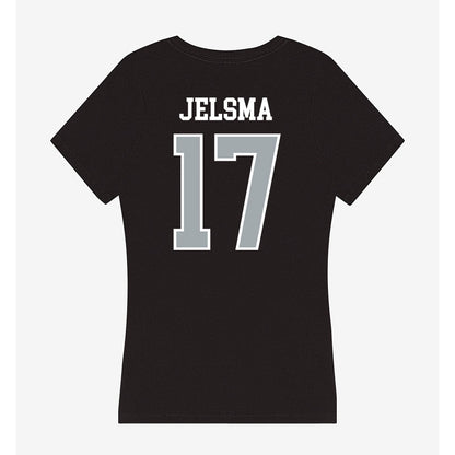 Providence - NCAA Men's Ice Hockey : Beau Jelsma - Women's V-Neck T-Shirt-1
