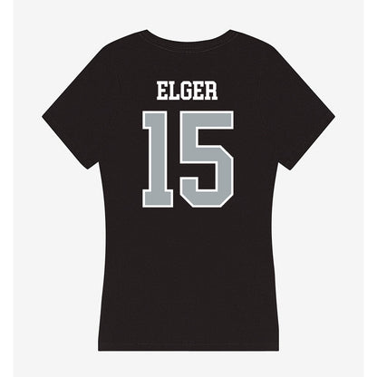 Providence - NCAA Men's Ice Hockey : Will Elger - Women's V-Neck T-Shirt-1