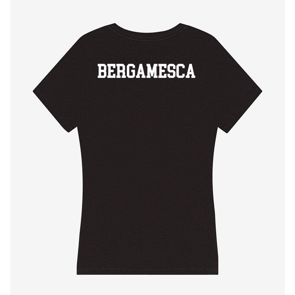 Providence - NCAA Women's Track & Field : Maya Bergamesca - Women's V-Neck T-Shirt-1