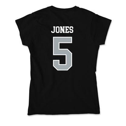 Providence - NCAA Men's Basketball : Jamier Jones - Soft Style Women’s T-Shirt-1