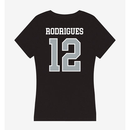 Providence - NCAA Women's Basketball : Olivia Rodrigues - Women's V-Neck T-Shirt-1