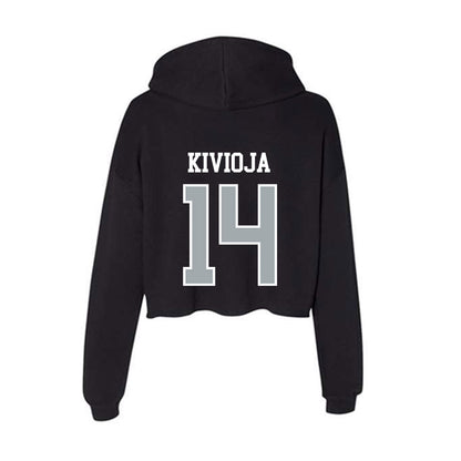 Providence - NCAA Men's Ice Hockey : Aleksi Kivioja - Women's Crop Fleece Hoodie-1