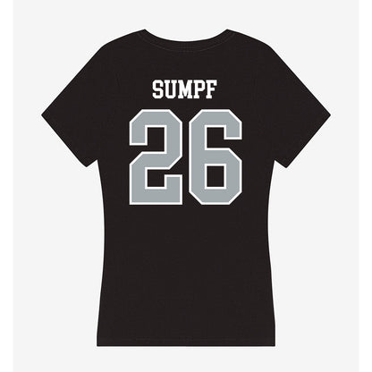 Providence - NCAA Men's Ice Hockey : Julius Sumpf - Women's V-Neck T-Shirt-1
