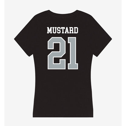 Providence - NCAA Men's Ice Hockey : John Mustard - Women's V-Neck T-Shirt-1