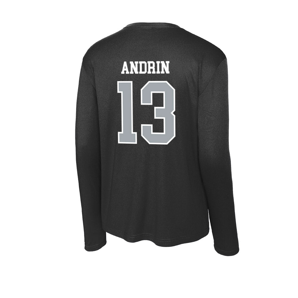 Providence - NCAA Softball : Priscilla Andrin - Activewear Long Sleeve T-Shirt-1