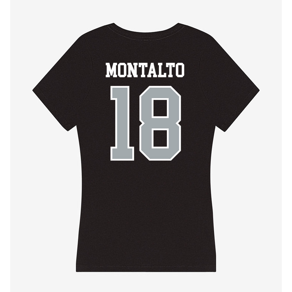 Providence - NCAA Men's Soccer : Sam Montalto - Women's V-Neck T-Shirt-1