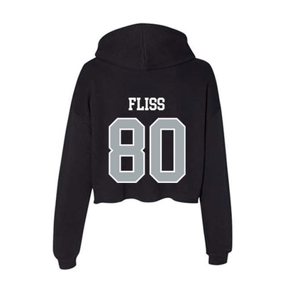 Providence - NCAA Men's Lacrosse : Luke Fliss - Women's Crop Fleece Hoodie-1