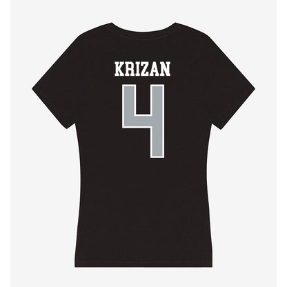 Providence - NCAA Softball : Zoe Krizan - Women's V-Neck T-Shirt-1