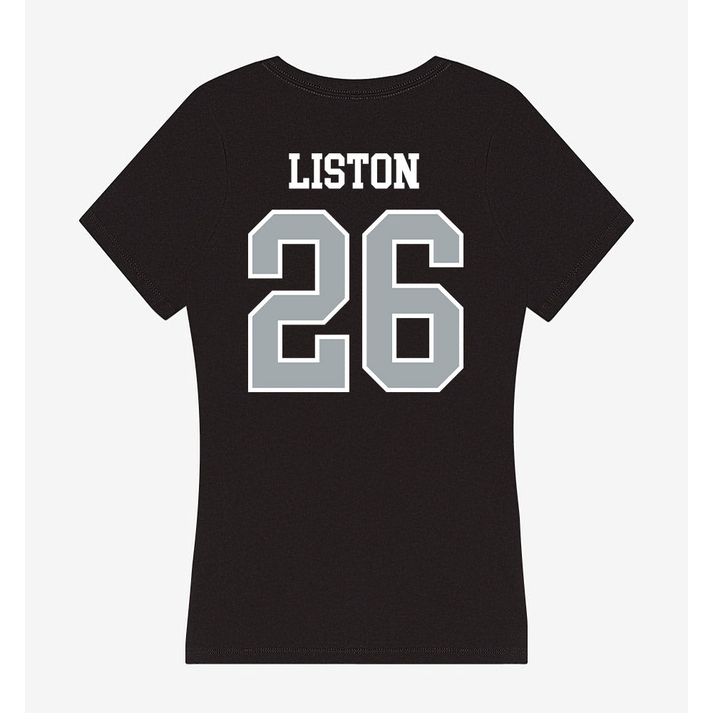 Providence - NCAA Men's Lacrosse : Spencer Liston - Women's V-Neck T-Shirt-1