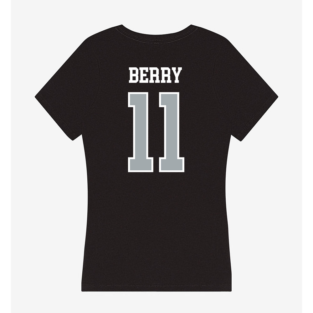 Providence - NCAA Women's Volleyball : Lyric Berry - Women's V-Neck T-Shirt-1