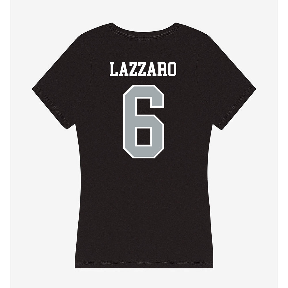 Providence - NCAA Men's Lacrosse : Matthew Lazzaro - Women's V-Neck T-Shirt-1