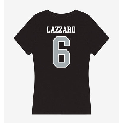 Providence - NCAA Men's Lacrosse : Matthew Lazzaro - Women's V-Neck T-Shirt-1