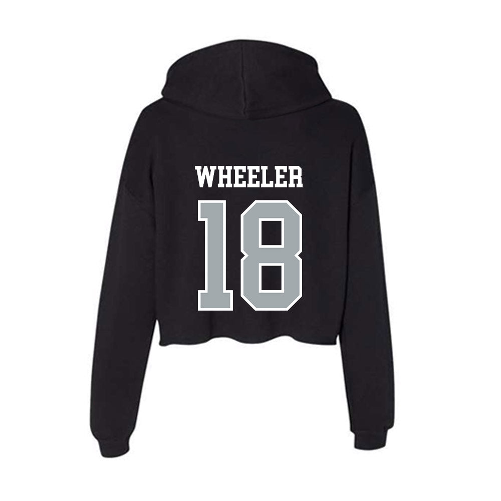 Providence - NCAA Women's Soccer : Eden Wheeler - Women's Crop Fleece Hoodie-1