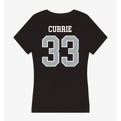 Providence - NCAA Women's Ice Hockey : Taya Currie - Women's V-Neck T-Shirt-1