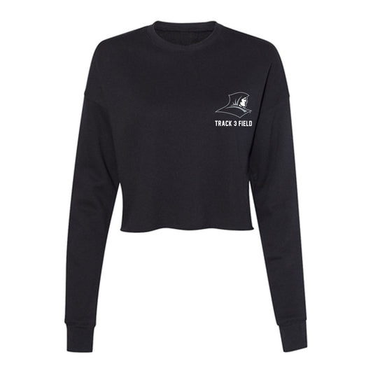 Providence - NCAA Men's Track & Field : Eli Wood - Women's Cropped Crew Fleece-0