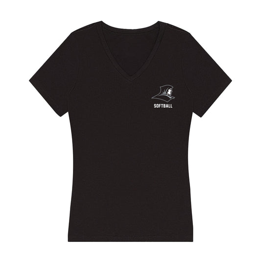 Providence - NCAA Softball : Valentina Iula - Women's V-Neck T-Shirt-0