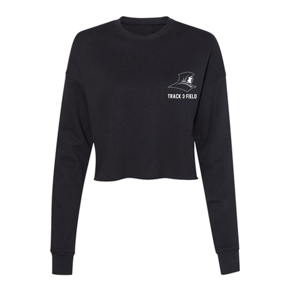 Providence - NCAA Men's Track & Field : Jon Mignacca - Women's Cropped Crew Fleece-0