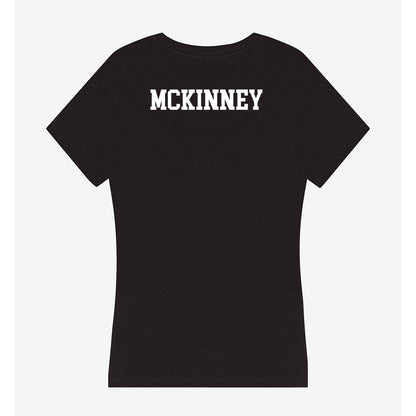Saint Peter's - NCAA Women's Swimming & Diving : Madison McKinney - Women's V-Neck T-Shirt-1