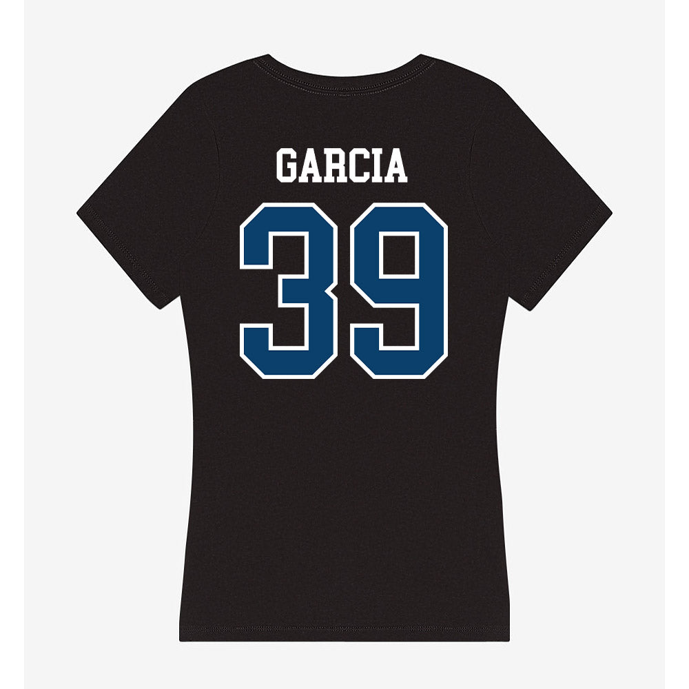 Saint Peter's - NCAA Men's Soccer : Bryan Garcia - Women's V-Neck T-Shirt-1