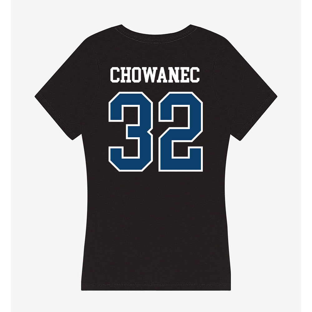 Saint Peter's - NCAA Men's Soccer : Craig Chowanec - Women's V-Neck T-Shirt-1