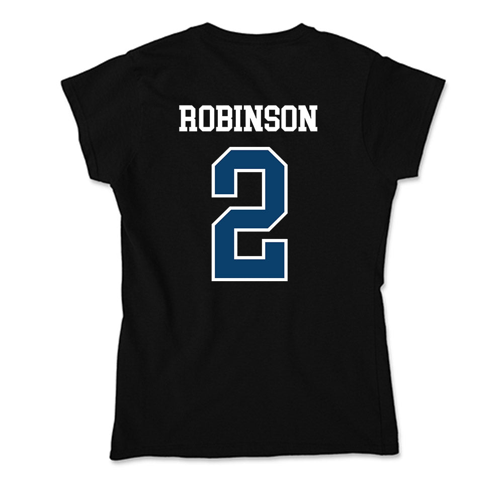 Saint Peter's - NCAA Men's Basketball : Tj Robinson - Soft Style Women’s T-Shirt-1
