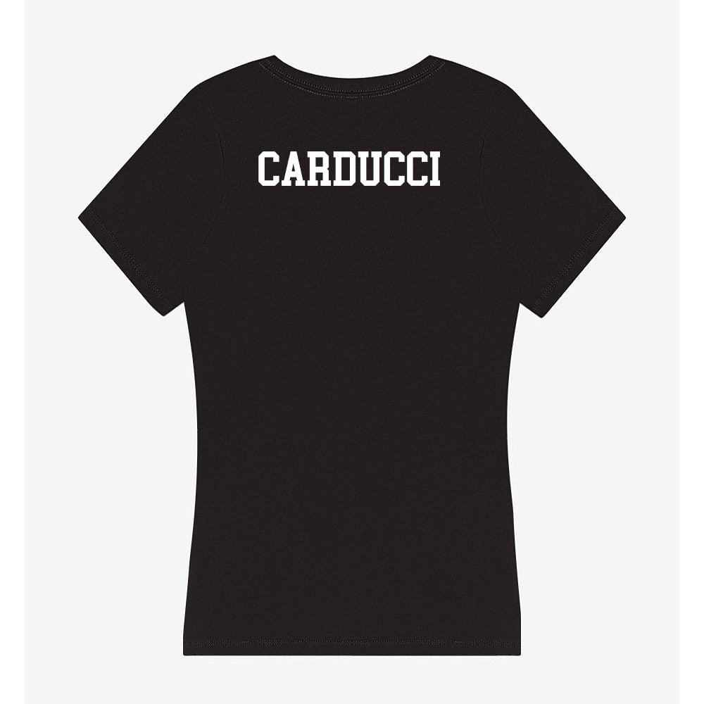 Saint Peter's - NCAA Men's Swimming & Diving : Austin Carducci - Women's V-Neck T-Shirt-1