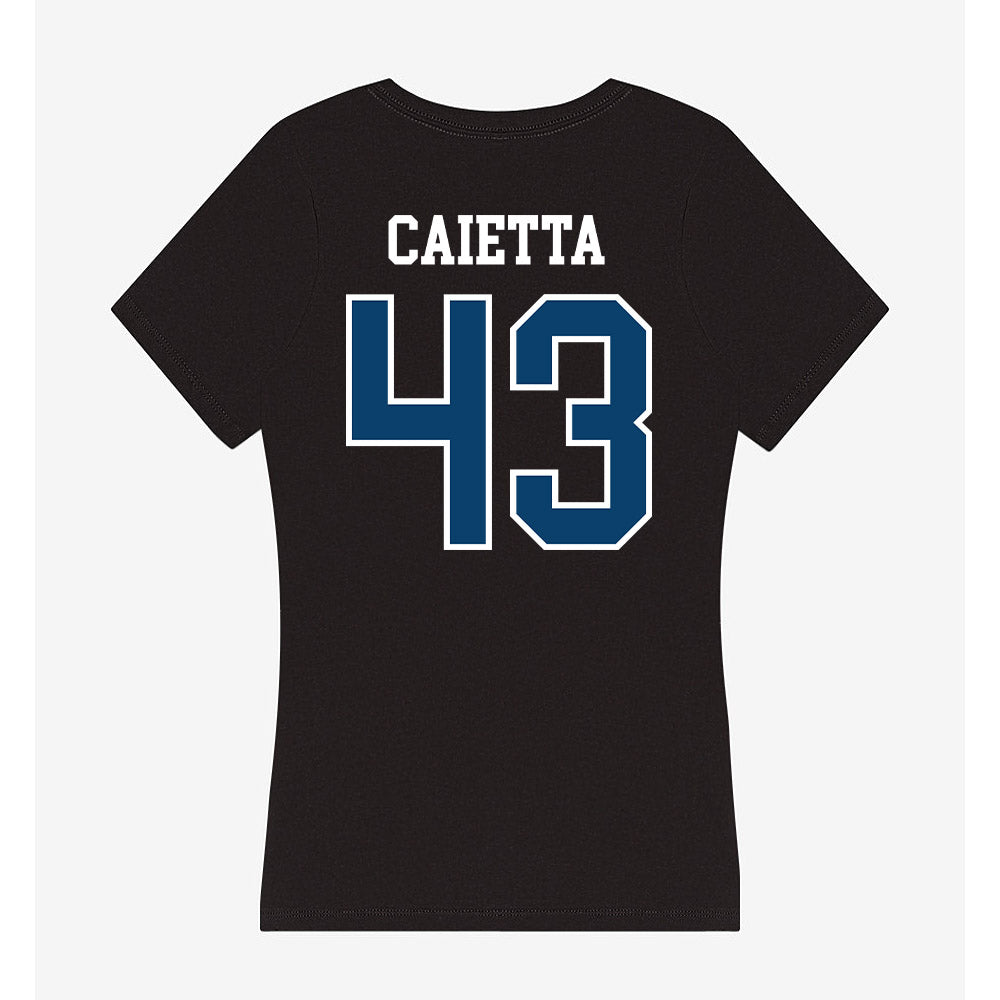 Saint Peter's - NCAA Baseball : Frank Caietta - Women's V-Neck T-Shirt-1