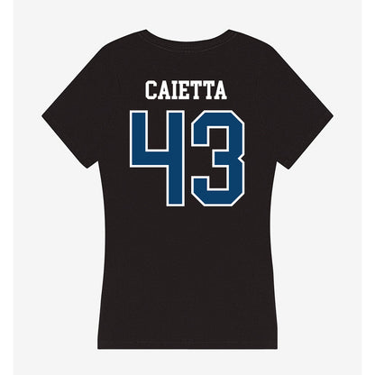 Saint Peter's - NCAA Baseball : Frank Caietta - Women's V-Neck T-Shirt-1
