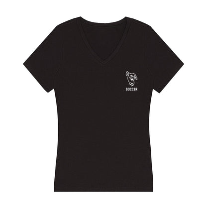 Saint Peter's - NCAA Men's Soccer : Thomas Helgheim - Women's V-Neck T-Shirt-0