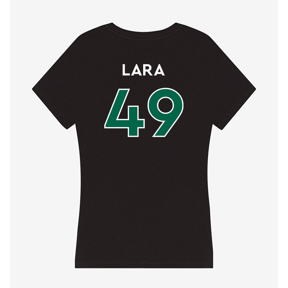 Illinois Wesleyan - NCAA Football : Ricardo Lara - Women's V-Neck T-Shirt-1