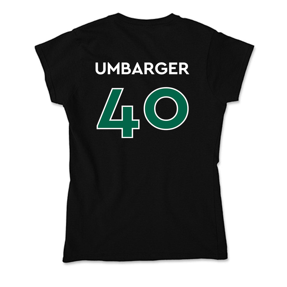 Illinois Wesleyan - NCAA Football : Ryan Umbarger - Soft Style Women’s T-Shirt-1