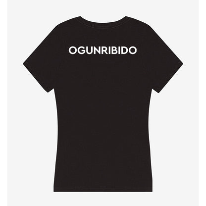 Illinois Wesleyan - NCAA Women's Track & Field : Imani Ogunribido - Women's V-Neck T-Shirt-1