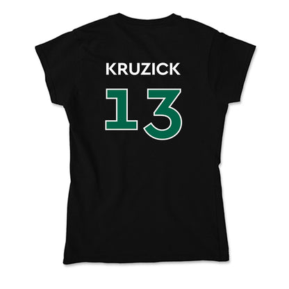 Illinois Wesleyan - NCAA Football : GB Kruzick - Soft Style Women’s T-Shirt-1