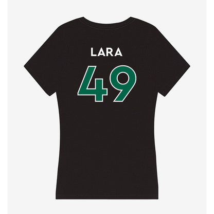 Illinois Wesleyan - NCAA Football : Ricardo Lara - Women's V-Neck T-Shirt-1