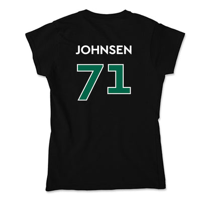 Illinois Wesleyan - NCAA Football : Luke Johnsen - Soft Style Women’s T-Shirt-1